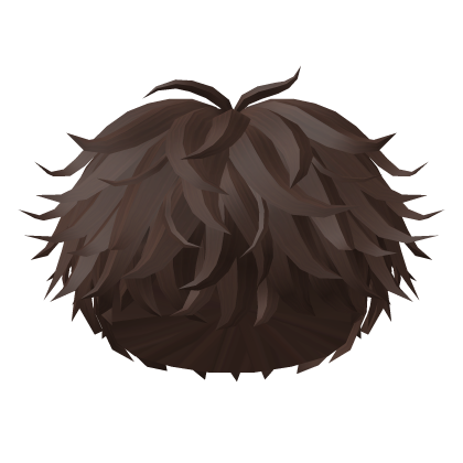 Super Messy Fluffy Boy Hair Brown