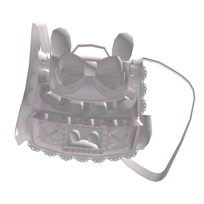[FREE] ♡ dearest ruffled bunny backpack in pink