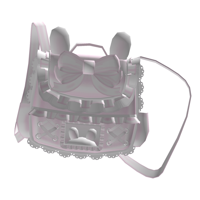 [FREE] ♡ dearest ruffled bunny backpack in pink