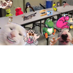 Weird friend group at the lunch table