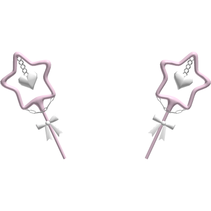 Cute Pink Diwali Sparkler Heart Boppers (Addon)