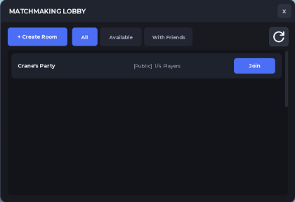 Lobby Matchmaking System. preview 3