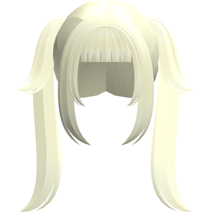 blonde cute neat moe anime pigtails