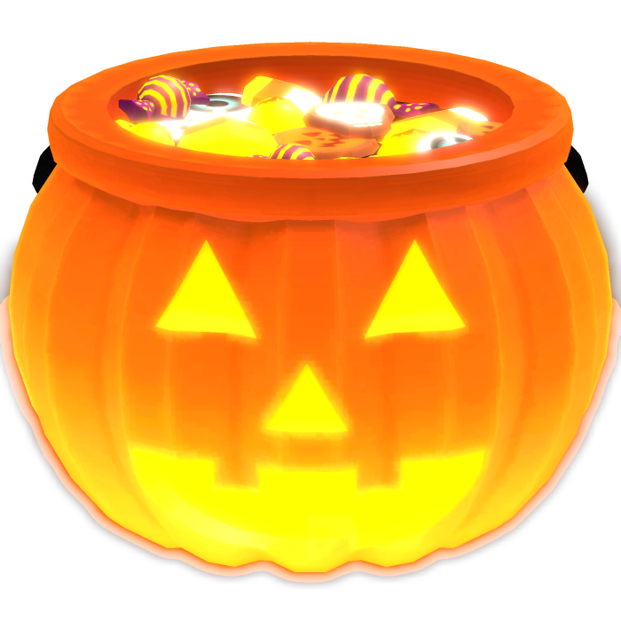 Halloween Pumkin Basket [EMISSIVE]