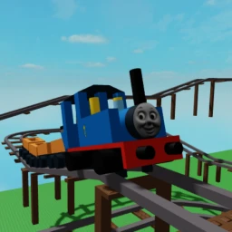 Blue Train Cart Ride  icon