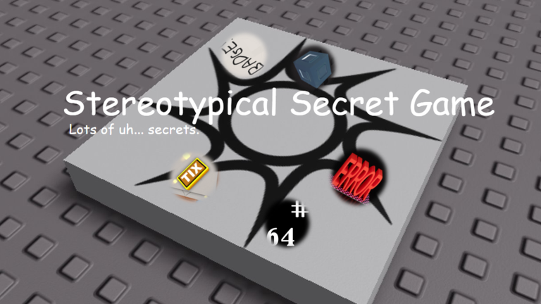 Stereotypical Secret Game