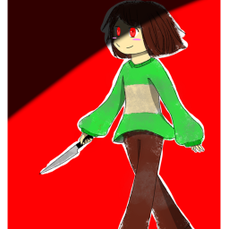 ~Undertale oc battles~'s chara battle
