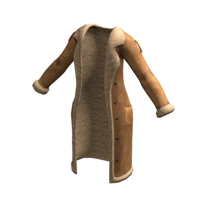 Teddy Lined Brown Leather Jacket | Roblox Item - Rolimon's