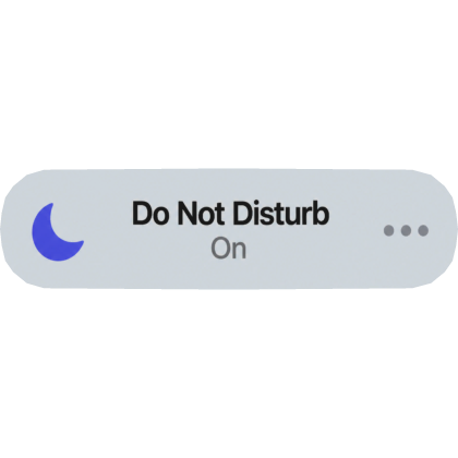 Do Not Disturb