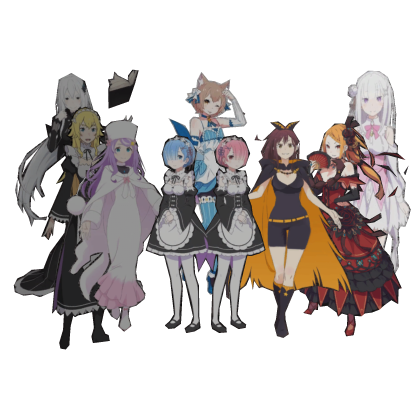 Anime Girls (RZ) Roblox item