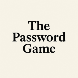 The Password Game 🔐
