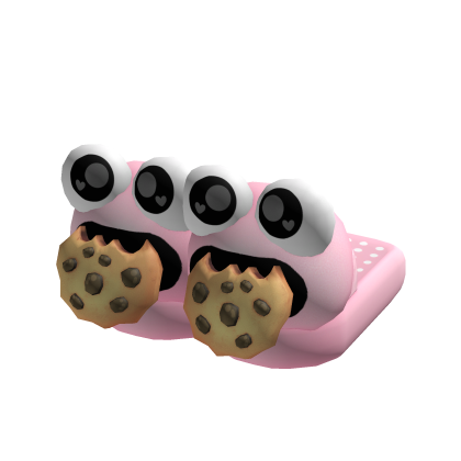 ♡ cookie muncher slippers