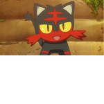 Litten And Spongebob