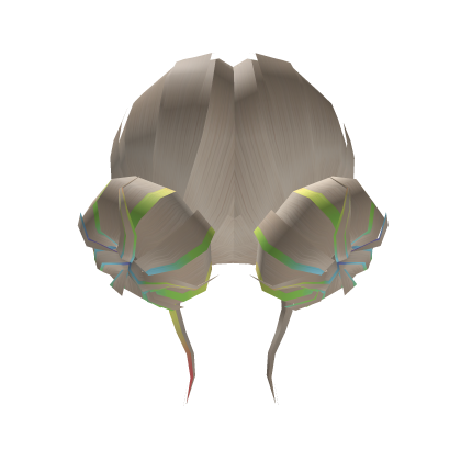Blonde Pride Double Buns