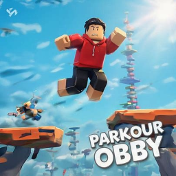 Parkur obby with hd admin