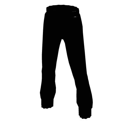 Shiny Black Jogger Pants thumbnail