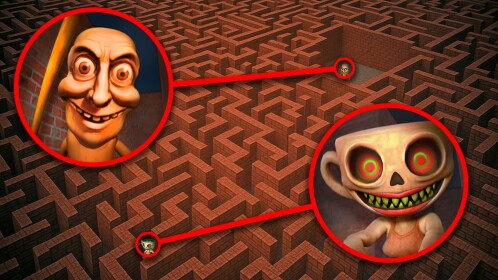 Brainrot Horror Maze [100 Players]