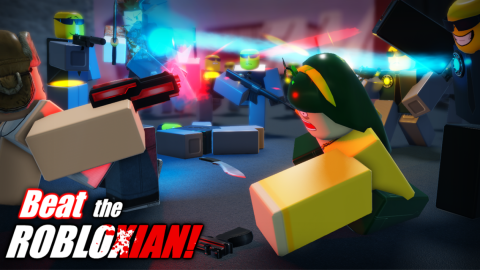 Kill aura - Beat the Robloxian! [Beta] script preview