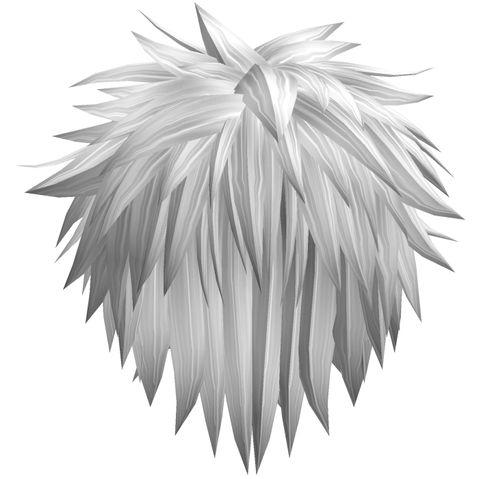 White Spiky Messy Scene Emo Hair 29. 