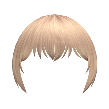 Messy Anime Bangs In Blonde Roblox item