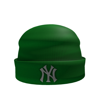 Green NY Yankee Beanie Roblox item