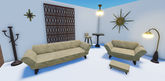 Mid Century Modern Furniture Set preview 1