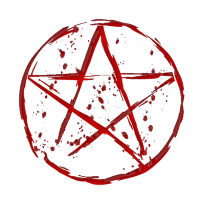 Pentagram Decal for horror games Roblox decal