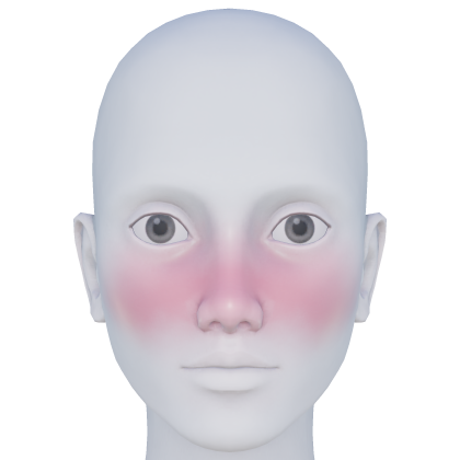Shy Kawaii Face V2 Roblox catalog item