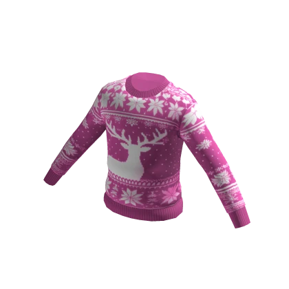 Pink ugly christmas sweater shop