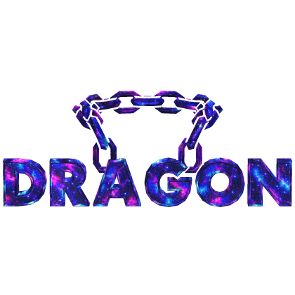 Galaxy Cartoony Dragon Chain Roblox item