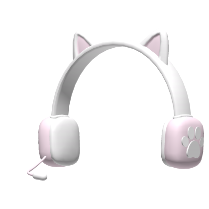 Pink Cat Ears Headset