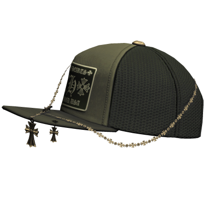 Green Designer Tilted Cap