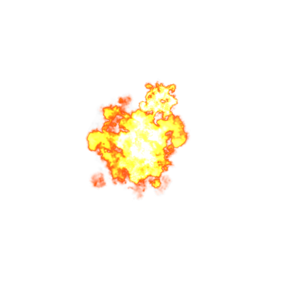 Flipbook Explosion effect