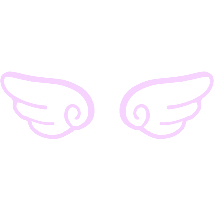 ♡ purple wings