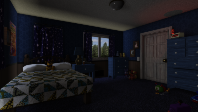 FNAF 4 - Fredbear's Family Diner [SHOWCASE] screenshot 1