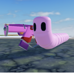 Silly Worm Gun Game ^^^