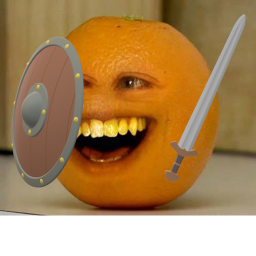 ANNOYING ORANGE SWORD FIGHT!