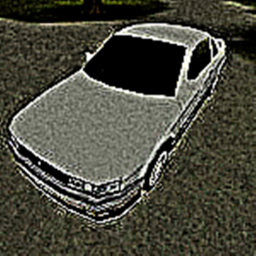 low-quality car (new car)