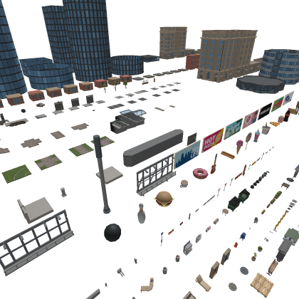 Synty City Props [RETEXTURED]