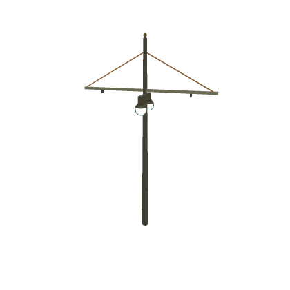 Catenary post 6