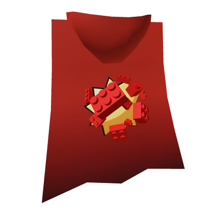 Roblox Item Classic Red Bloxxer Cape