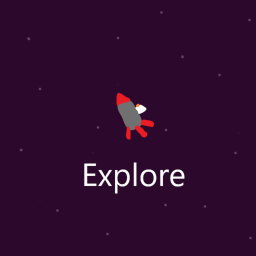 Astronaut exploring simulator
