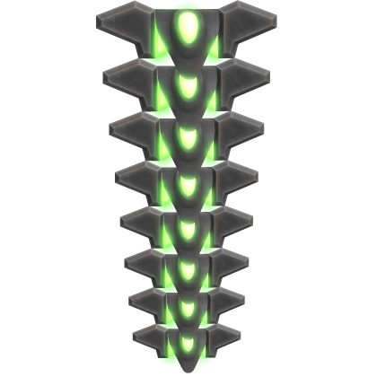 [Glowing] GreenCyberpunk Spine