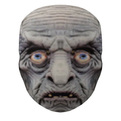 Creepy Old Man Face Halloween Mask Scary  Roblox item