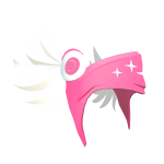 Pink Winged Helmet