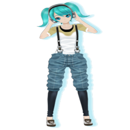 Hatsune Miku -Music girl- Roblox decal