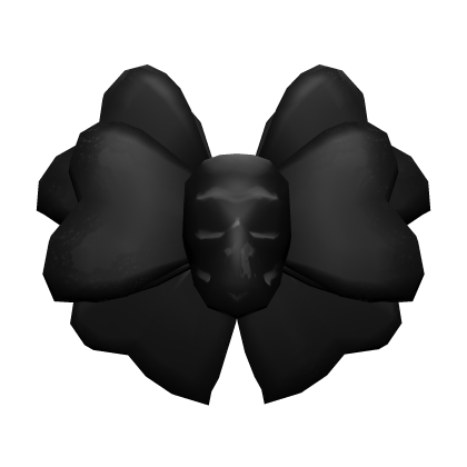 Goth Skull Bowtie