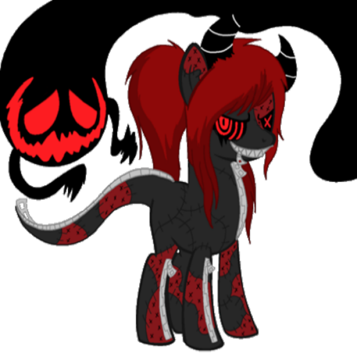 Creepy Monster Pony Roblox decal