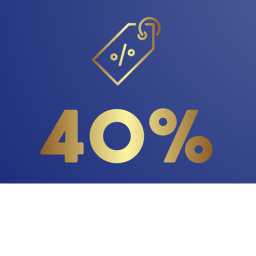 40%