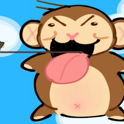 CARTRIDE INTO HUGE MONKEY